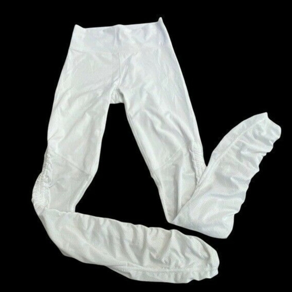 Fabletics Cashel Foldover PureLuxe Legging - Women's XS (White) - Picture 5 of 10
